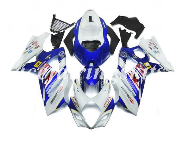 

4 gifts new abs motorcycle full fairings set fit for suzuki gsx-r1000 k7 2007 2008 07 08 bodywork set custom deep blue