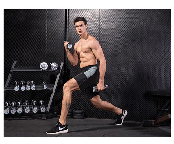 

fashion mens sweat fast dry shorts exercise fitness running training designer shorts summer short homme trousers, White;black