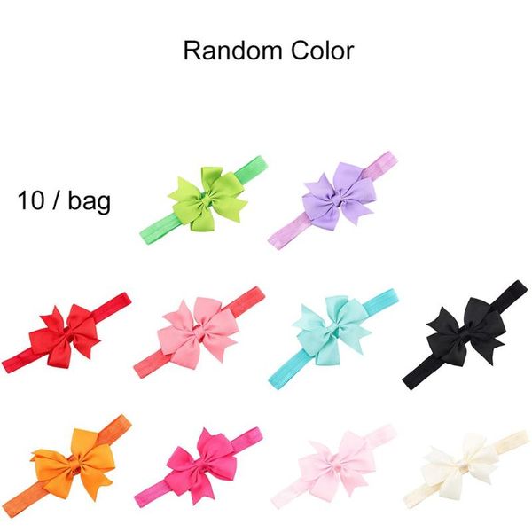 

детская диапазона волос тесемки fishtail лук диапазона волос младенца оголовье европейских и американских детей ювелирные, Slivery;white