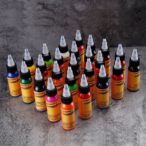 

professional microblading pigmentos tattoo ink set body arts 30ml professinal beauty permanent makesup paints 16 color set