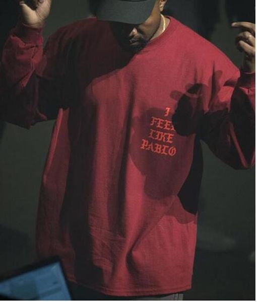 

i feel like pablo hip hop mens hoodies season kanye streetwear sweatshirts fear of god religion hoodie men, Black