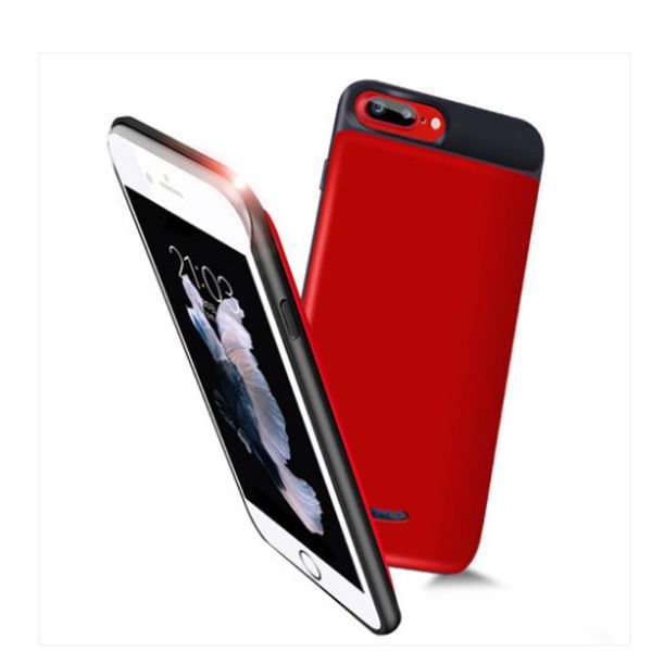 

goldfox 2600/5000mah battery charger case for iphone 6 7 portable external backup power bank battery case for iphone 6 7 plus
