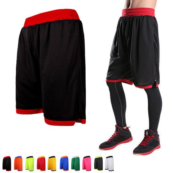 

running shorts men basketball quick-drying european size short pantaloncini basket, Black;blue