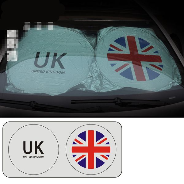

national flag design heat insulation car sunshade for mini cooper cooper s r55 r56 r57 r58 r59 r60 f56 f55
