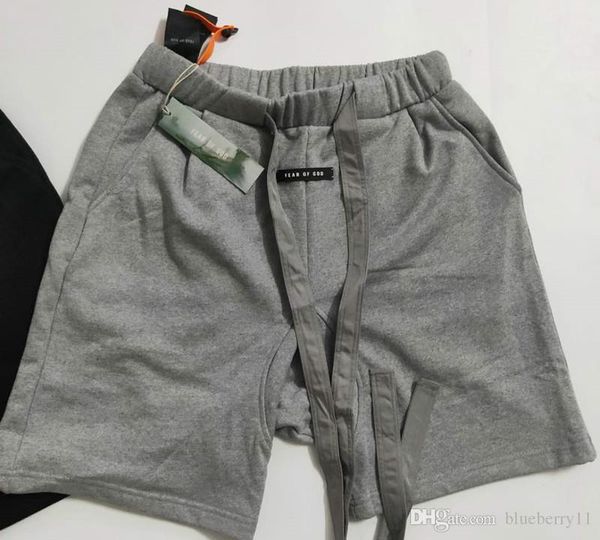 

shorts comfortable summer new men casual sports hip hop black gray designer shorts, White;black