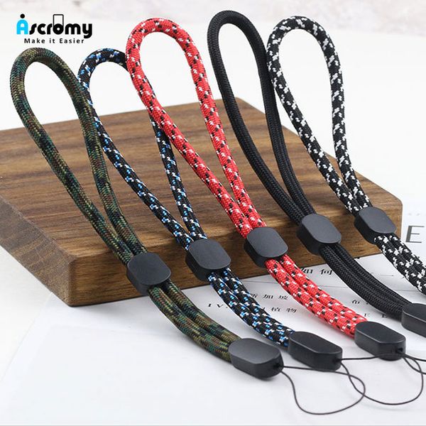 

ascromy adjustable wrist strap hand lanyard for phone iphone samsung camera gopro usb flash drives keys id card keycord keychain