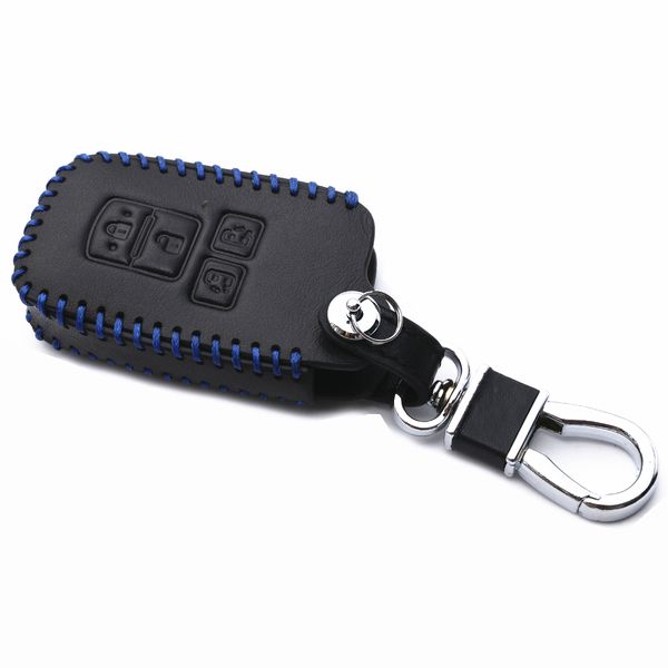 

jy genuine leather remote key bag car smart key case cover accesories for toyota sienta 170 2015-2017