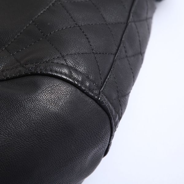 

autumn and winter new style plus velvet men's leather coat pu leather, Black