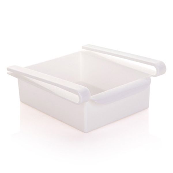 

slide er fridge space saver shelf holder storage box organizer rack tool uk