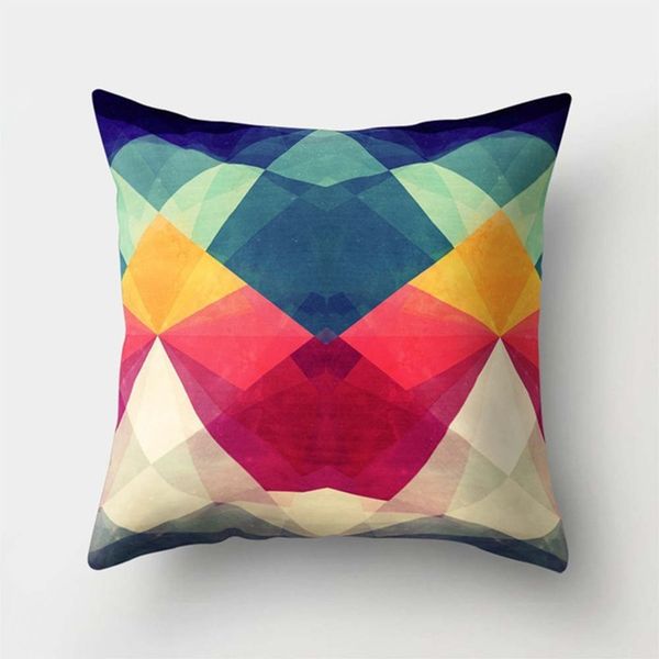 

1pc 45*45cm cushion cover ocean sea blue pattern polyester throw pillow cover sofa pillowcase home decorative