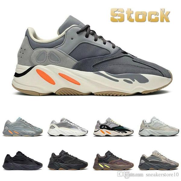 

2020 reflective 700 wave inertia tephra solid grey utility black vanta shoes men designer shoes women static sneakers