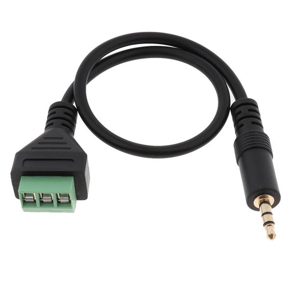 

3.5mm female plug 3 pin terminal block stereo audio connectors