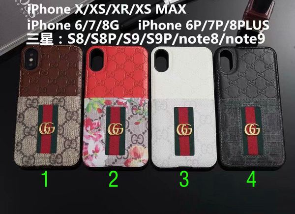 

with card slot phone case cover for iphone Xs max Xr X Xs 7 7plus 8 8plus 6 6plus Samsung S8 S8plus s9 s9plus note8 note9