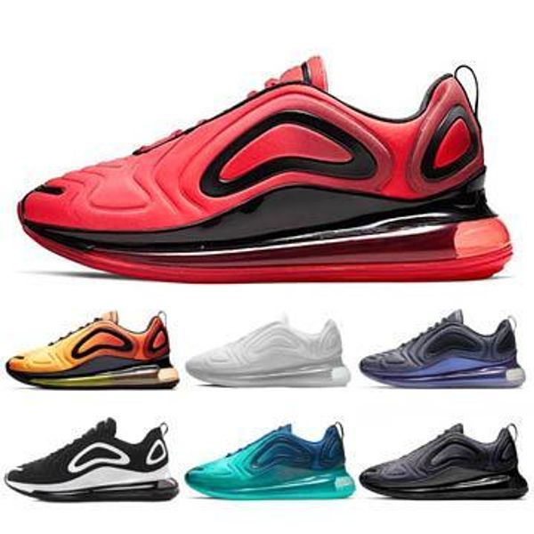 

2019 og designer men's and women's running shoes northern lights night sea forest sunset triple black sunrise men's sports sh