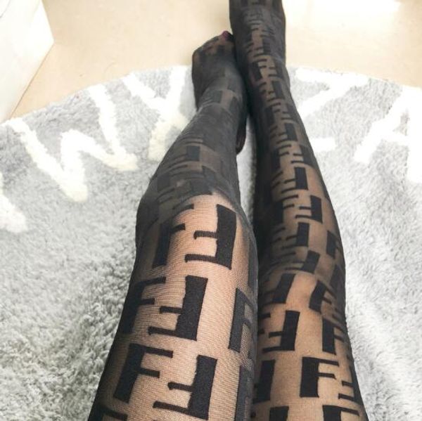 

famou black lace mesh hollow out pantyhose mesh tights hosierys g letter leggings socks for women g6 fendi
