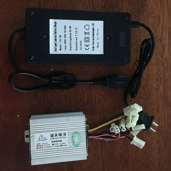

one controller and one 36v charger