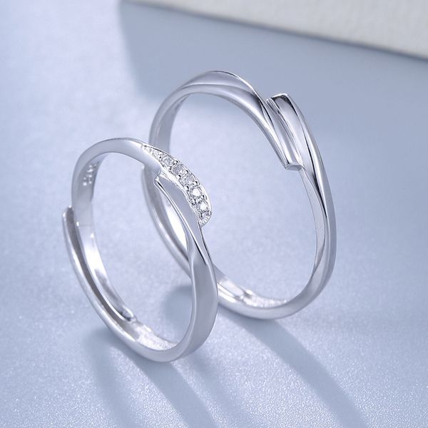 

wedding party silver s925 beaded pearl gift woman lady diamond jewelry ring for bride acting initiation graduation cde-197, Golden;silver