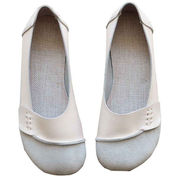 

2018 new retro soft bottom comfortable handmade casual single shoes mori literary versatile flat shoes womens, Black