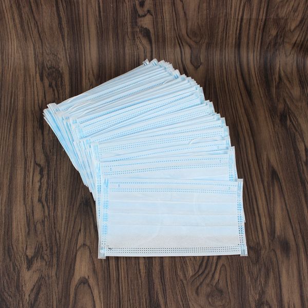 

3 layers face masks ear loop anti-dust disposable face mask mouth and nose healthy protection sanitary cover