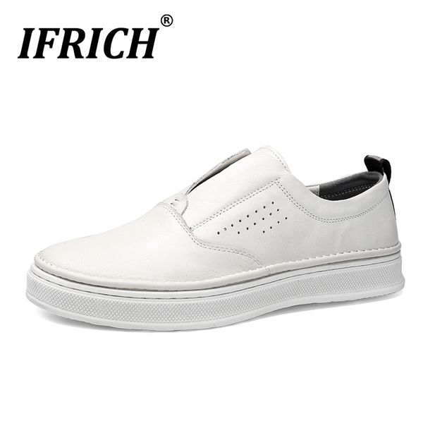 

new men original leather shoes genuine leather casual flats shoes man lace up and slip-on men walking size 38-44, Black