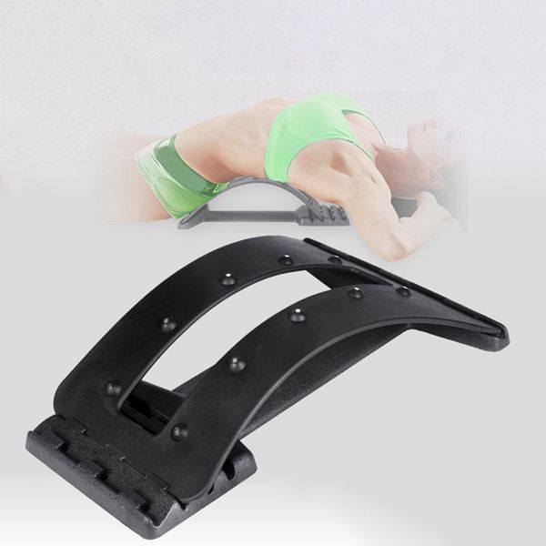 

curved stretching back massage fitness equipment stretch relax backbone stretcher lumbar support spine pain relief chiropractic
