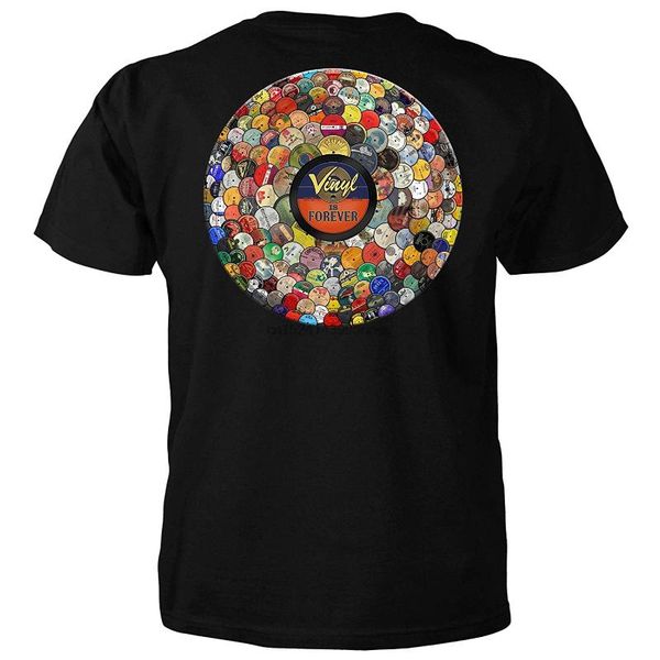 

табу винил-это навсегда винтажный рок-музыкальный проигрыватель любителей подарочной футболки, White;black