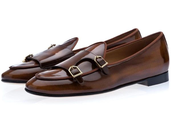 

men pu leather fashion shoes low heel loafers shoes dress brogue spring ankle boots vintage classic male casuallp353, Black