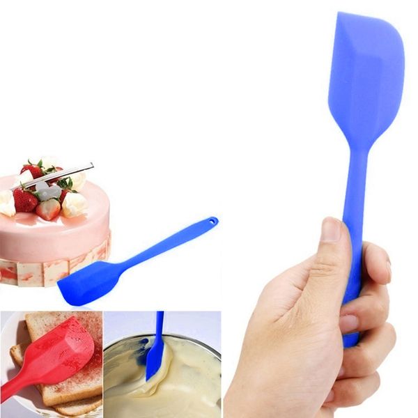

hygienic random color practical cake butter oil bread scraper brush silicone baking and pastry tools kitchen flexible gadget