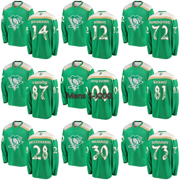 

Pittsburgh Penguins Sidney Crosby Dominik Simon Zach Aston-Reese Zach Trotman Erik Gudbranson Olli Maatta Jack Johnson Hockey Jerseys