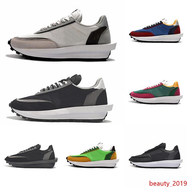 

original sacai ldv 7 waffle daybreak casual shoes luxury streetwear trainers mens women designer breathe tripe s sports shoes size 36-45