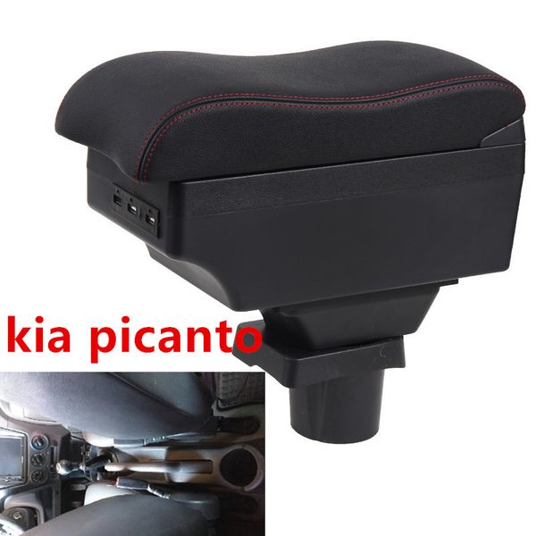

for kia picanto armrest box with usb
