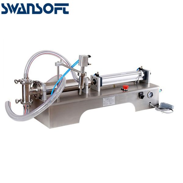 

swansoft полуавтоматическая один head высокая точность вязкая разливочная машина напитков молока оливковое небольшой безалкогольный напиток