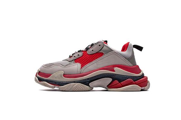 

with bag) size 35-45 17fw triple-s sneakers men women running shoes casual dad designer shoes tennis sports shoes