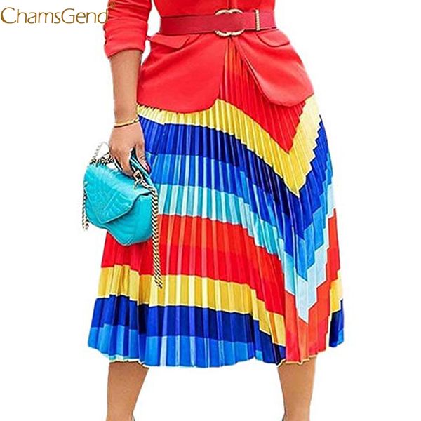 

female high waisted graffiti pleated skirts womens midi pleated skirt midi skirts for women for summer elastic waistjun, Black