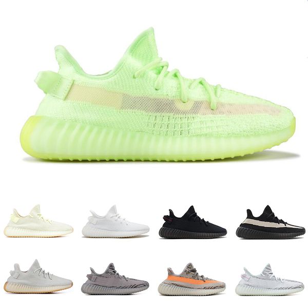 

2019 Мужчины Женщины Кроссовки высшего качества Глина Зебра Статический Черный Bred