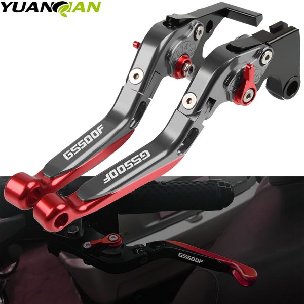 

motorcycle adjustable foldable handle levers brake clutch lever for gs500f gs500 f gs 500f 2004 2005 2006 2007 2008 2009