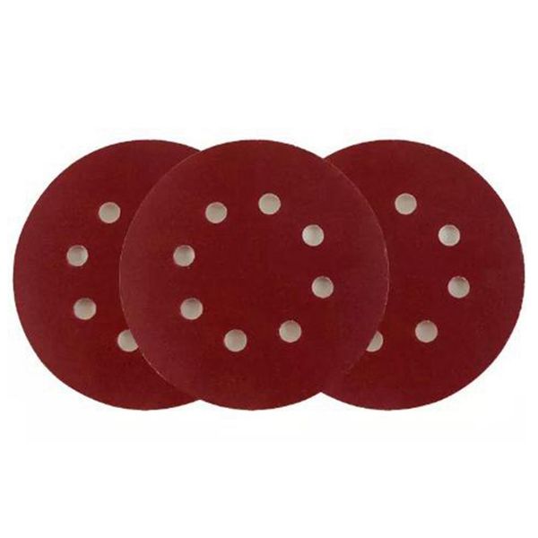 

gtbl 100 pcs 125 mm 5 inch abrasive sandpaper sanding disc hook & loop sand paper grits 240 for sander power tools accessories
