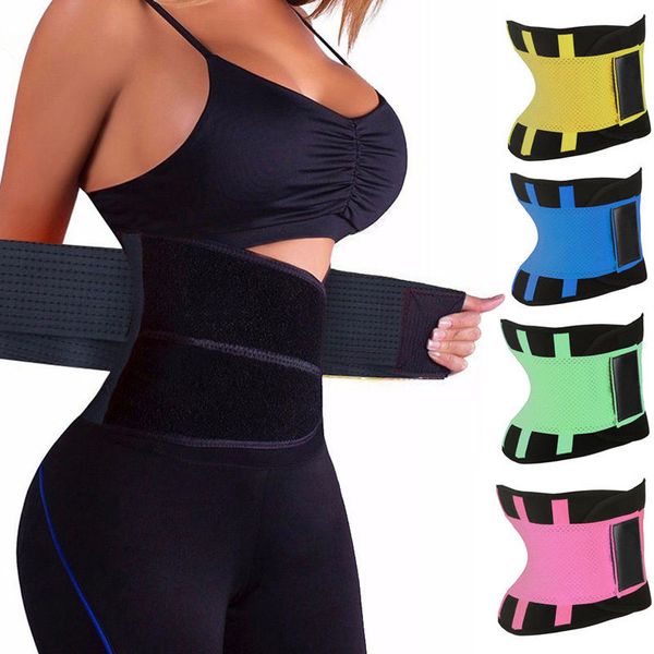 

2019 new fa hion women 039 fitne wai t wai t trimmer cor et ventilate adju table tummy trimmer trainer belt weight lo limming belt t