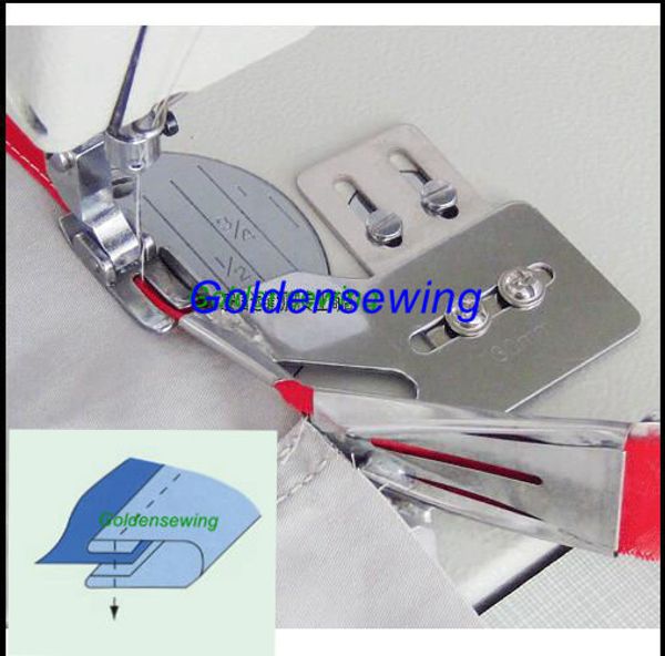 

двойная створка чистая отделка верхнее нижнее связующее связующее для juki ddl-8500 8700 5550, Black