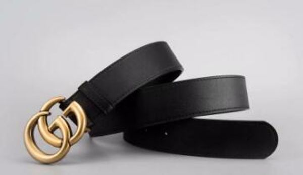 

selling new mens womens black belt genuine leather business belts pure color belt snake buckle belt for gift seller, Black;brown
