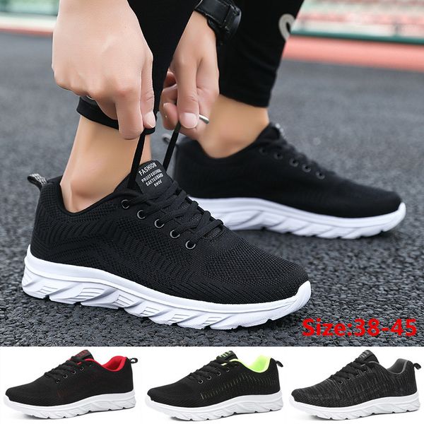 

men's fashion casual shoes breathable sports running shoes