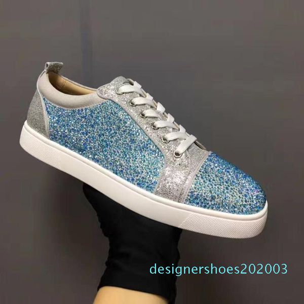 

new designer men's women's black snakeskin genuine leather high red bottom sneakers,brand casual skateboarding shoes 36-46 d03