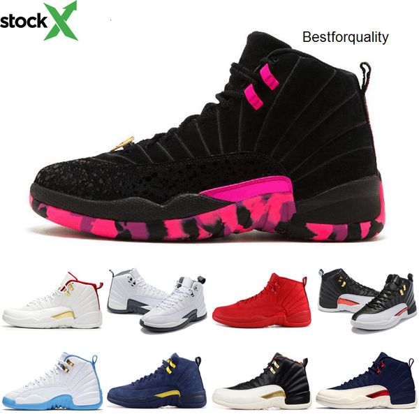 

12 12s men jordon basketball shoes ov white flu game doernbecher gym red fiba reverse taxi winterized mens new sports shoes sneakers