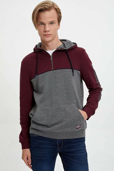 

defacto man sweat shirt-l1655az19au, Black