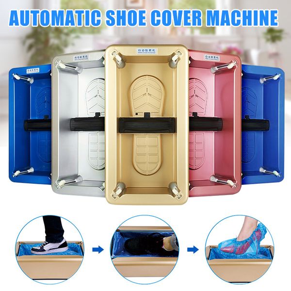 

automatic shoe cover dispenser disposable shoe covers machine for home office bm88, White;pink