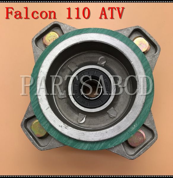 

kazuma 100cc 110cc falcon baby falcon 4 hole front hub with bearings and studs fn110-151-004a