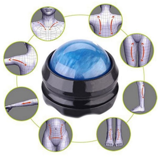 

manual massage ball massage roller massage roller ball body therapy foot back waist hip relaxer stress release muscle relaxation