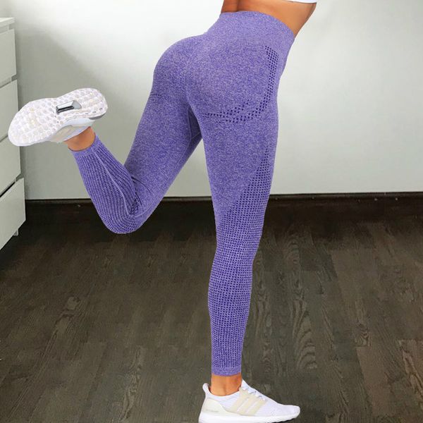 

fittoo 7 colors high waist seamless leggings for women solid push up leggins athletic sweat pants sportswear fitness leggings, Black