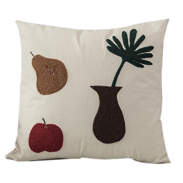 

pillow case cute 3d decorative pillowcase cat floral geometric embroidery pillow cases for home l office