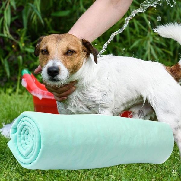

pet dog cat ванна сушка полотенце чистка мягкий ультра-абсорбент кошка собака душ полотенце банные полотенца для домашних животных